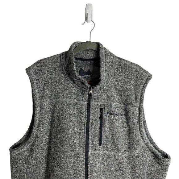 WindRiver Women's Gray T-Max Heat Fleece Vest Jacket - Picture 2 of 8